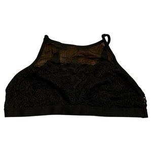 Aerie Lace Bralette Black Medium